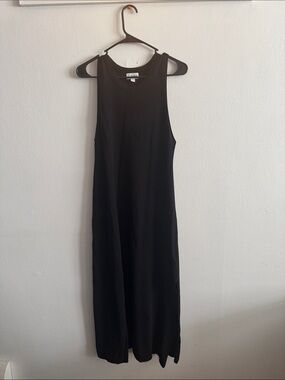 The Drop Gabriela Sleeveless Black Maxi Dress size Large